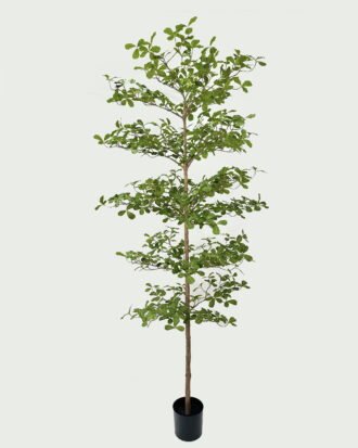 Artificial Tree 95*95*240cm Indian almond in PP Pot GS-59525046KD 2026Apr YeahFlower is one of Chinese leading OEM manufacturers and exporters , supplying the silk flowers, wholesale artificial trees