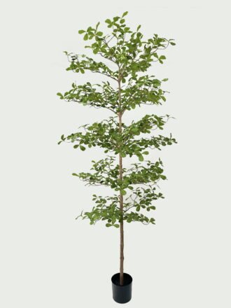Artificial Tree 90*90*210cm Indian almond in PP Pot GS-59525045KD 2026Apr 3,000+ sqm showroom with thousands of artificial flowers, plants & trees ready for global sourcing.