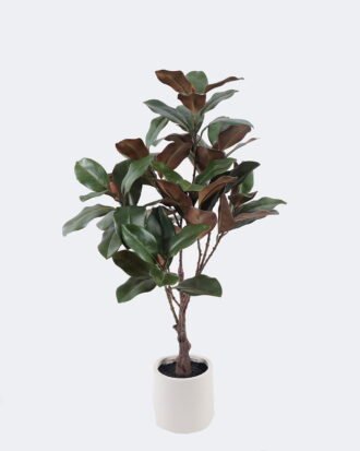 Artificial Tree 50*30*90cm Magnolia leaf in PP pot/40 lvs GS-58425026 2026Apr YeahFlower is one of Chinese leading OEM manufacturers and exporters , supplying the silk flowers, wholesale artificial trees