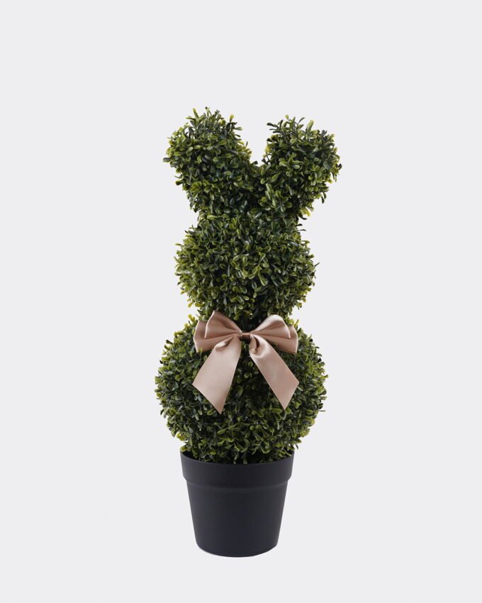 Artificial Tree 23*23*60cm Milan Rabbit in PP pot GS-81825005 2026May 3,000+ sqm showroom with thousands of artificial flowers, plants & trees ready for global sourcing.