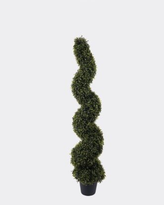 Artificial Tree 28*28*120cm Milan Spiral Tree in pp pot GS-81825007 2026May 3,000+ sqm showroom with thousands of artificial flowers, plants & trees ready for global sourcing.
