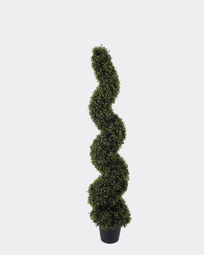 Artificial Tree 28*28*120cm Milan Spiral Tree in pp pot GS-81825007 2026May 3,000+ sqm showroom with thousands of artificial flowers, plants & trees ready for global sourcing.