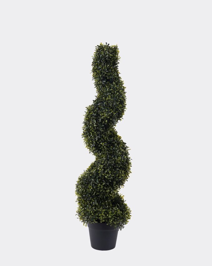 Artificial Tree 25*25*90cm  Milan Spiral Tree in pp pot GS-81825008 2026May 3,000+ sqm showroom with thousands of artificial flowers, plants & trees ready for global sourcing.