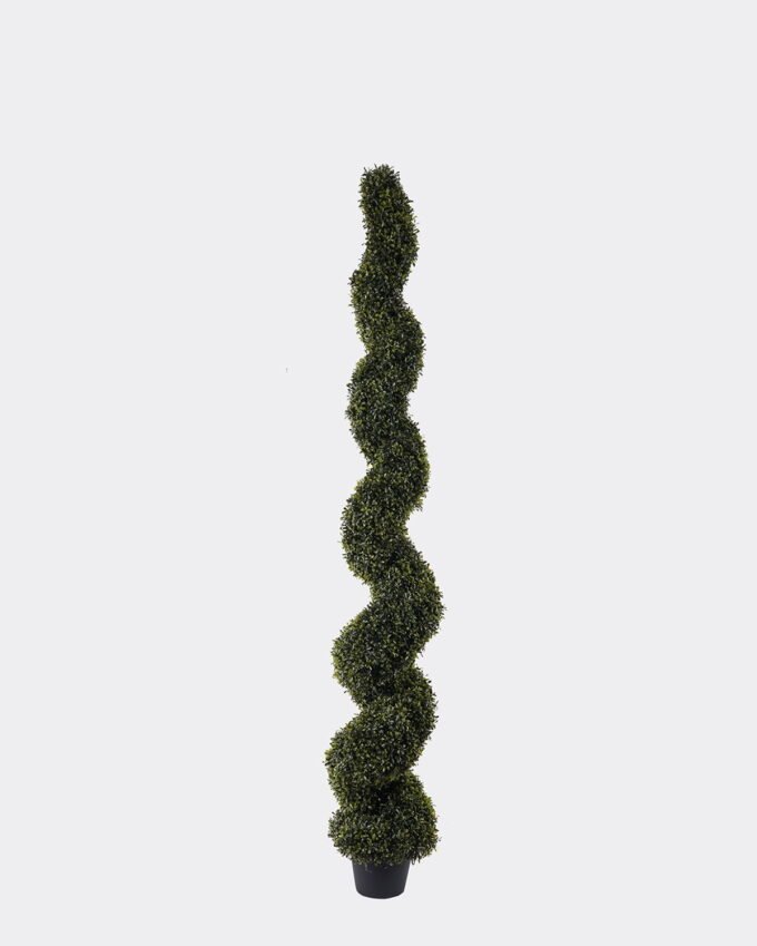 Artificial Tree Milan Spiral Tree in pp pot GS-81825010KD_1 Artificial Tree 30*30*180cm Milan Spiral Tree in pp pot GS-81825010KD 2026May 3,000+ sqm showroom with thousands of artificial flowers, plants & trees ready for global sourcing.