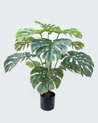 Artificial Tree 65*65*90cm Monstera Adansonii *12 in PP pot//12 Lvs GS-59525054 2026Apr YeahFlower is one of Chinese leading OEM manufacturers and exporters , supplying the silk flowers, wholesale artificial trees