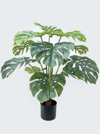 Artificial Tree 70*70*50cm Monstera Adansonii *8 in PP pot GS-59525053 2026Apr 3,000+ sqm showroom with thousands of artificial flowers, plants & trees ready for global sourcing.