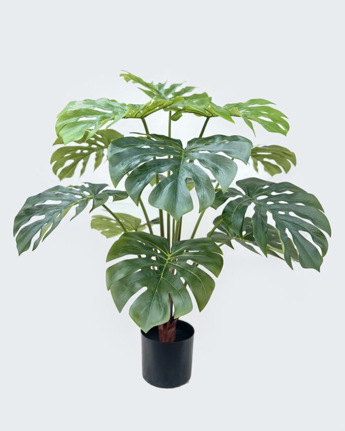 Artificial Tree 65*65*90cm Monstera Adansonii *12 in PP pot//12 Lvs GS-59525054 2026Apr YeahFlower is one of Chinese leading OEM manufacturers and exporters , supplying the silk flowers, wholesale artificial trees