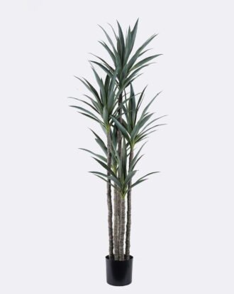 Artificial Tree 65*59*180cm North American yucca *5 in PP pot/93 lvs GS-59525036 2026Apr YeahFlower is one of Chinese leading OEM manufacturers and exporters , supplying the silk flowers, wholesale artificial trees