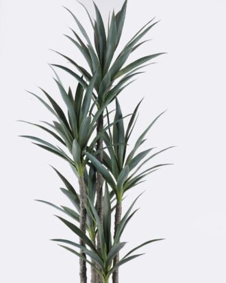 Artificial Tree 65*59*180cm North American yucca *5 in PP pot/93 lvs GS-59525036 2026Apr YeahFlower is one of Chinese leading OEM manufacturers and exporters , supplying the silk flowers, wholesale artificial trees