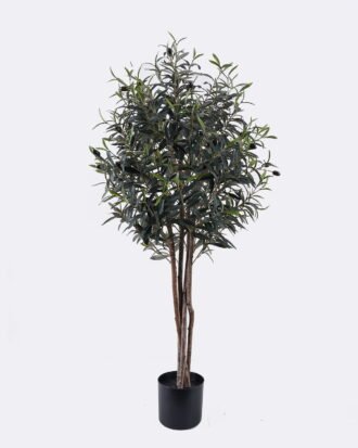 Artificial Tree 55*55*130cm Olive tree *4 in PP pot/1510 lvs nature plants GS-59525032 2026Apr YeahFlower is one of Chinese leading OEM manufacturers and exporters , supplying the silk flowers, wholesale artificial trees