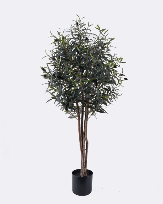 Artificial Tree 55*55*130cm Olive tree *4 in PP pot/1510 lvs nature plants GS-59525032 2026Apr YeahFlower is one of Chinese leading OEM manufacturers and exporters , supplying the silk flowers, wholesale artificial trees
