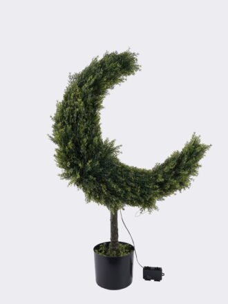 Artificial Tree 80*19*120cm Milan moon in PP pot/with light GS-81825001KD 2026May 3,000+ sqm showroom with thousands of artificial flowers, plants & trees ready for global sourcing.