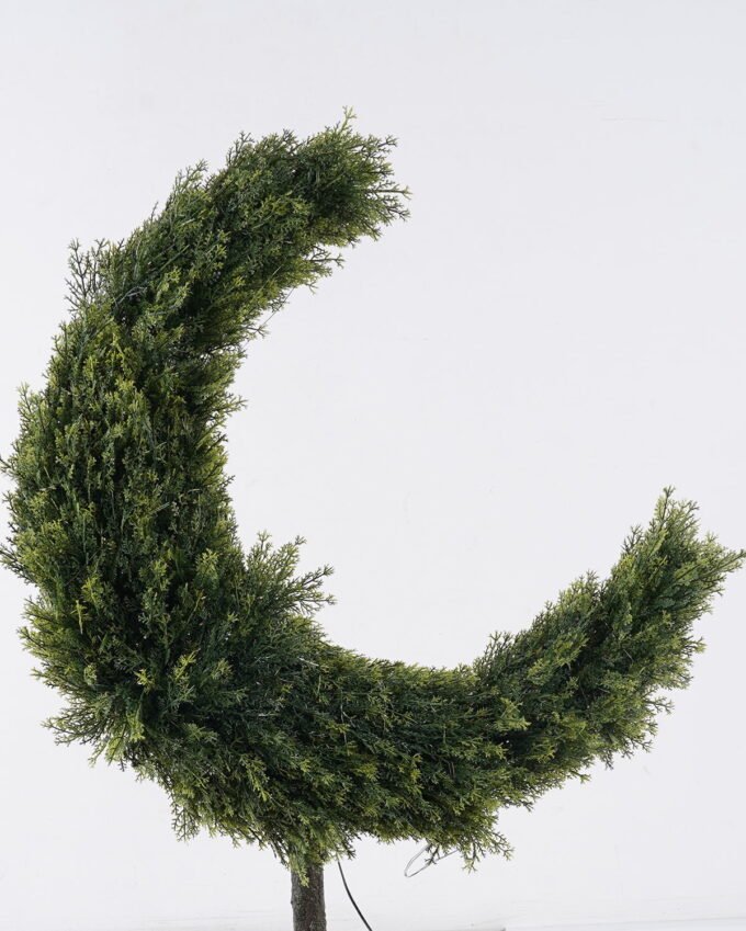 Artificial Tree Pine and cypress moon in PP pot with light GS-81825002KD_6 Artificial Tree 60*17*90cm Pine and cypress moon in PP pot/with light GS-81825002KD 2026May 3,000+ sqm showroom with thousands of artificial flowers, plants & trees ready for global sourcing.