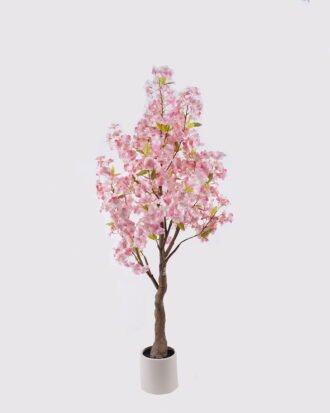 Artificial Tree 55*40*150cm Sakura tree in PP pot/126 lvs GS-58425024KD 2026Apr YeahFlower is one of Chinese leading OEM manufacturers and exporters , supplying the silk flowers, wholesale artificial trees
