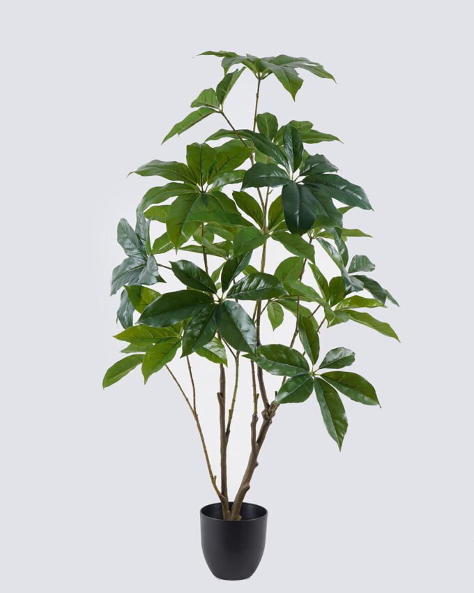 Artificial Tree 65*50*120cm Seven-star leaves in PP pot GS-69425018 2026Apr YeahFlower is one of Chinese leading OEM manufacturers and exporters , supplying the silk flowers, wholesale artificial trees