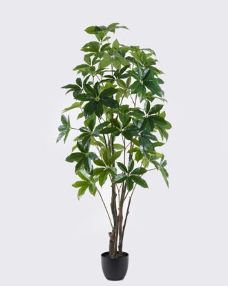 Artificial Tree 80*65*180cm Seven-star leaves in PP pot GS-69425020KD 2026Apr YeahFlower is one of Chinese leading OEM manufacturers and exporters , supplying the silk flowers, wholesale artificial trees