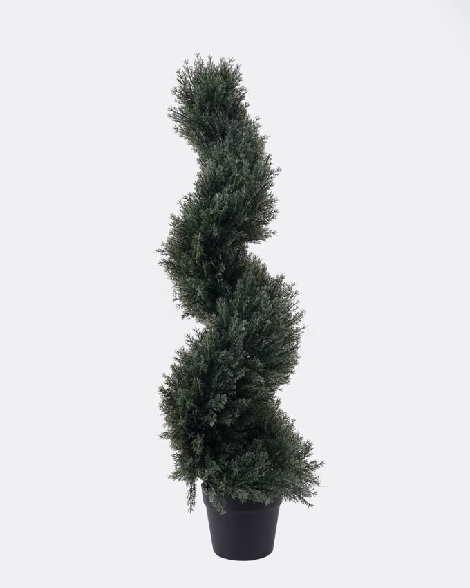 Artificial Tree 25*25*90cm  Spiral Tree in pp pot GS-81825014 2026May 3,000+ sqm showroom with thousands of artificial flowers, plants & trees ready for global sourcing.