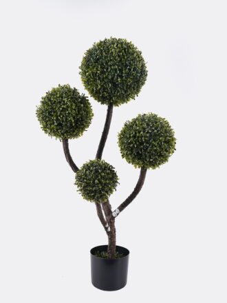 Artificial Tree 25*25*90cm Cypress Spiral Tree in pp pot GS-81825015 2026May 3,000+ sqm showroom with thousands of artificial flowers, plants & trees ready for global sourcing.