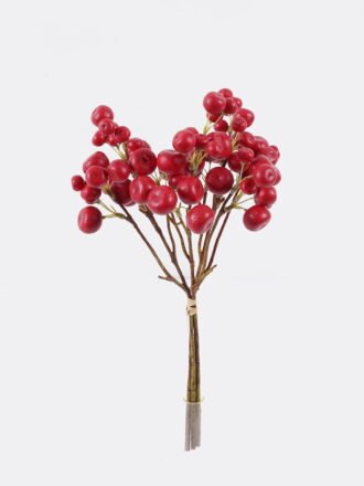 Artificial Branch fruit 15*13*27cm Fruit *3 bundle GS-57726002 2026Aug 3,000+ sqm showroom with thousands of artificial flowers, plants & trees ready for global sourcing.