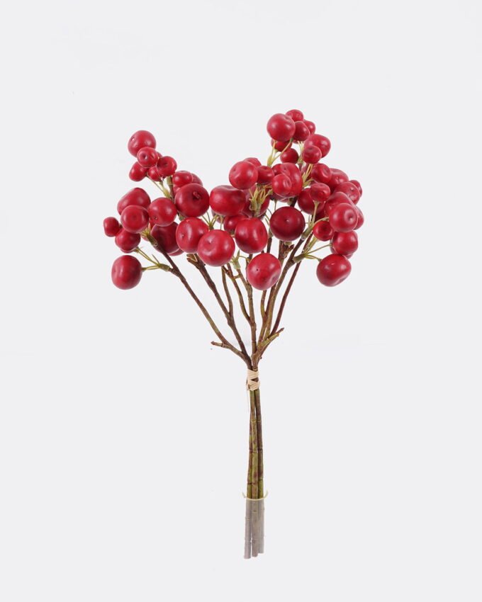Artificial Branch fruit 11*8*36cm Apple *3 bundle GS-57726001 2026Aug 3,000+ sqm showroom with thousands of artificial flowers, plants & trees ready for global sourcing.
