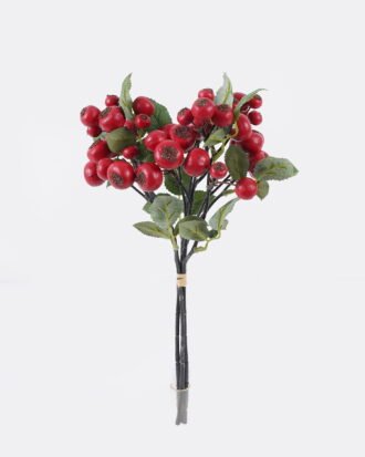 Artificial Branch fruit 12*9*34cm Apple *3 bundle GS-57726003 2026Aug 3,000+ sqm showroom with thousands of artificial flowers, plants & trees ready for global sourcing.