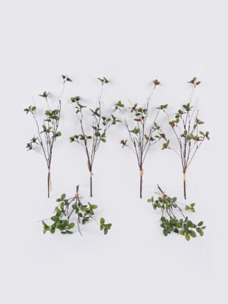 Artificial Branch fruit 15*9*65cm Bilberry *3 bundle GS-83626012-O1 2026SEP 3,000+ sqm showroom with thousands of artificial flowers, plants & trees ready for global sourcing.