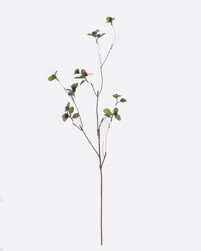 Artificial Branch fruit 15*10*87cm Bilberry single stem GS-83626010-R2 2026SEP 3,000+ sqm showroom with thousands of artificial flowers, plants & trees ready for global sourcing.