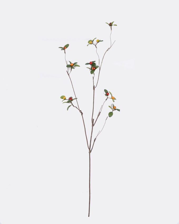Artificial Branch fruit 15*10*87cm Bilberry single stem GS-83626010 2026SEP 3,000+ sqm showroom with thousands of artificial flowers, plants & trees ready for global sourcing.
