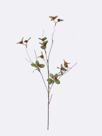 Artificial Branch fruit 15*9*65cm Bilberry *3 bundle GS-83626012 2026SEP 3,000+ sqm showroom with thousands of artificial flowers, plants & trees ready for global sourcing.