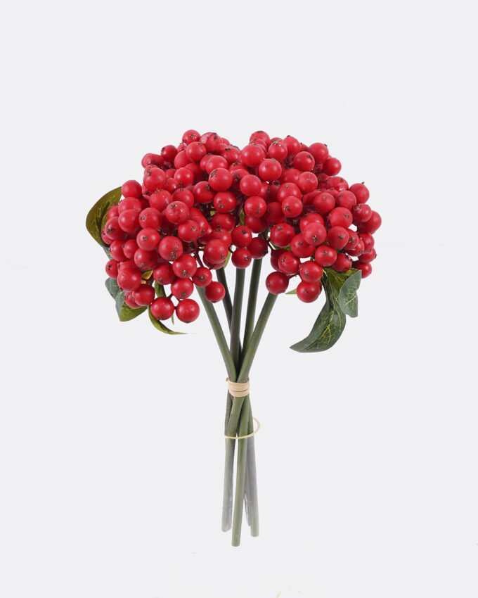 Artificial Branch fruit 15*13*27cm Fruit *3 bundle GS-57726002 2026Aug 3,000+ sqm showroom with thousands of artificial flowers, plants & trees ready for global sourcing.