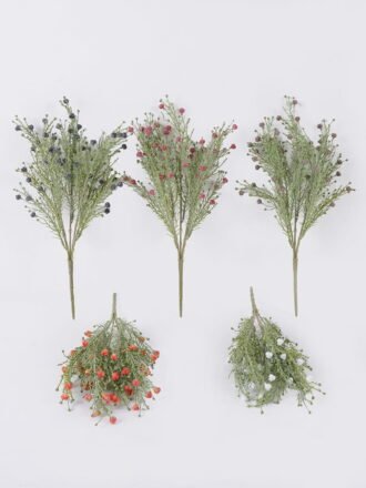 Artificial Branch fruit 12*4*40cm Fruit *5 bush GS-84126006-O1 2026SEP 3,000+ sqm showroom with thousands of artificial flowers, plants & trees ready for global sourcing.