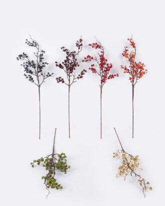 Artificial Branch fruit 13*7*67cm Fruit single stem GS-83626001 2026SEP 3,000+ sqm showroom with thousands of artificial flowers, plants & trees ready for global sourcing.