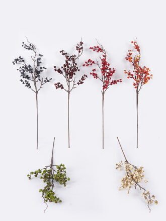 Artificial Branch fruit 13*7*67cm Fruit single stem GS-83626001-O1 2026SEP 3,000+ sqm showroom with thousands of artificial flowers, plants & trees ready for global sourcing.