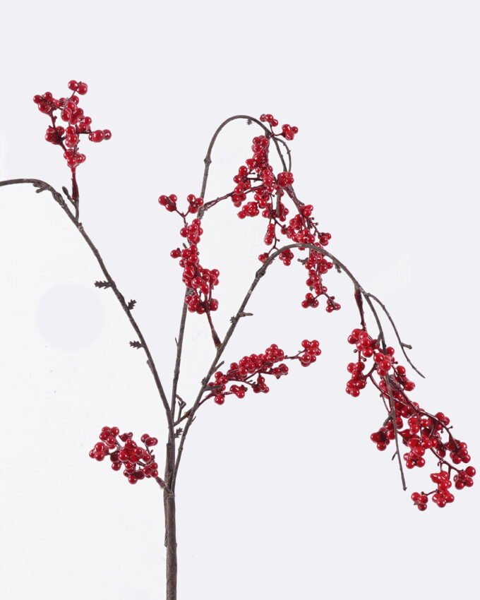 Artificial Branch fruit 15*6*110cm Fruit single stem GS-83626002-R1 2026SEP 3,000+ sqm showroom with thousands of artificial flowers, plants & trees ready for global sourcing.