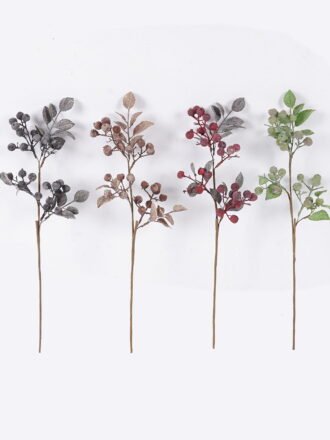 Artificial Branch fruit 12*6*45cm Fruit single stem GS-83626005-R1 2026SEP 3,000+ sqm showroom with thousands of artificial flowers, plants & trees ready for global sourcing.