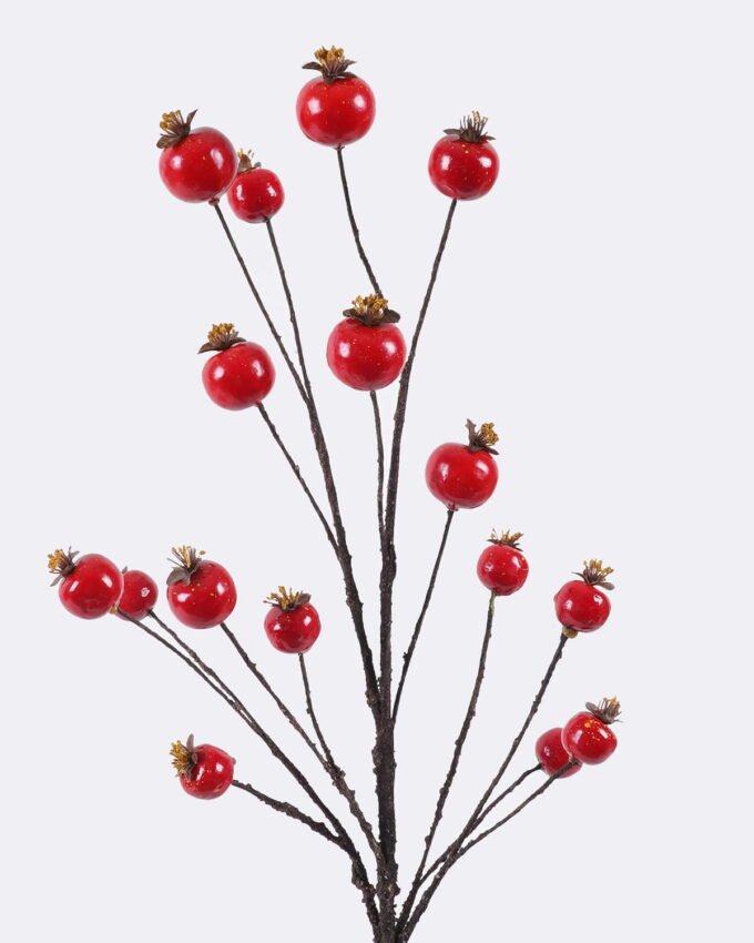 Artificial Branch fruit 20*5*70cm Fruit single stem GS-83726011 2026SEP 3,000+ sqm showroom with thousands of artificial flowers, plants & trees ready for global sourcing.