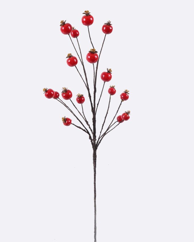 Artificial Branch fruit 20*5*70cm Fruit single stem GS-83726011 2026SEP 3,000+ sqm showroom with thousands of artificial flowers, plants & trees ready for global sourcing.