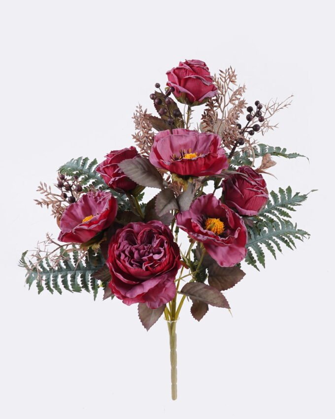 Artificial Flower 43cm Dahlia *10 bush GS-17725092-R1 2026Jul 3,000+ sqm showroom with thousands of artificial flowers, plants & trees ready for global sourcing.