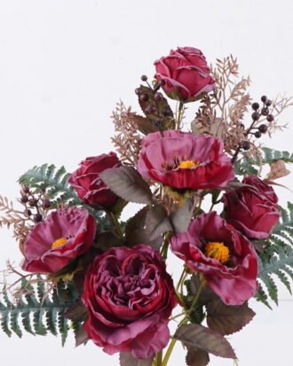 Artificial Flower 43cm Dahlia *10 bush GS-17725092-R1 2026Jul 3,000+ sqm showroom with thousands of artificial flowers, plants & trees ready for global sourcing.