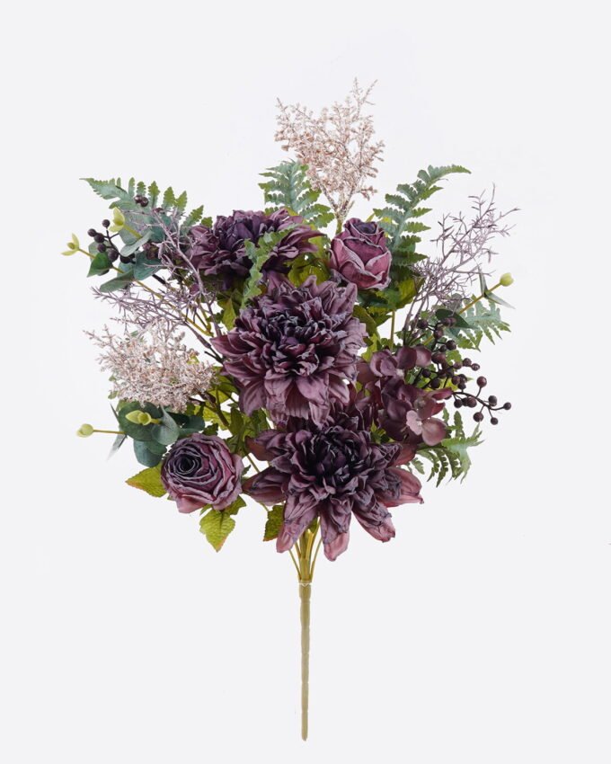 Artificial Flower 60cm Dahlia *12 bush GS-17725091-Z1 2026Jul 3,000+ sqm showroom with thousands of artificial flowers, plants & trees ready for global sourcing.