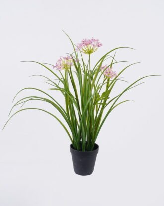 Artificial Flower 30*27*56cm Agapanthus in PP pot GS-39126007-P1 2026Jul 3,000+ sqm showroom with thousands of artificial flowers, plants & trees ready for global sourcing.