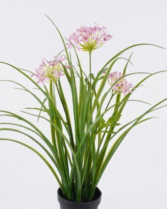 Artificial Flower 30*27*56cm Agapanthus in PP pot GS-39126007-P1 2026Jul 3,000+ sqm showroom with thousands of artificial flowers, plants & trees ready for global sourcing.