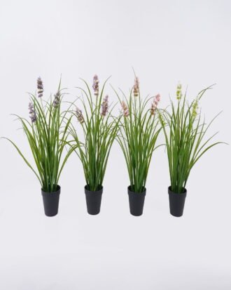 Artificial Flower 30*25*57cm Agastache rugosa   in PP pot GS-39126008 2026Jul 3,000+ sqm showroom with thousands of artificial flowers, plants & trees ready for global sourcing.