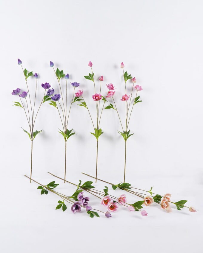 Artificial Flower 15*6*94cm  Anemone single stem GS-39126013 2026Jul 3,000+ sqm showroom with thousands of artificial flowers, plants & trees ready for global sourcing.