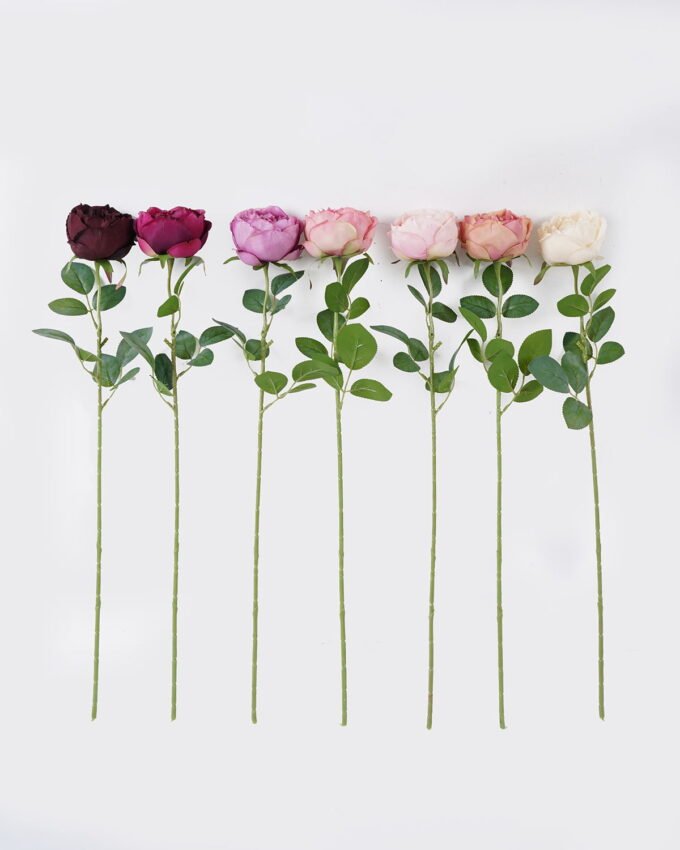 Artificial Flower 15*10*61cm Austin single stem GS-73826006 2026Aug 3,000+ sqm showroom with thousands of artificial flowers, plants & trees ready for global sourcing.