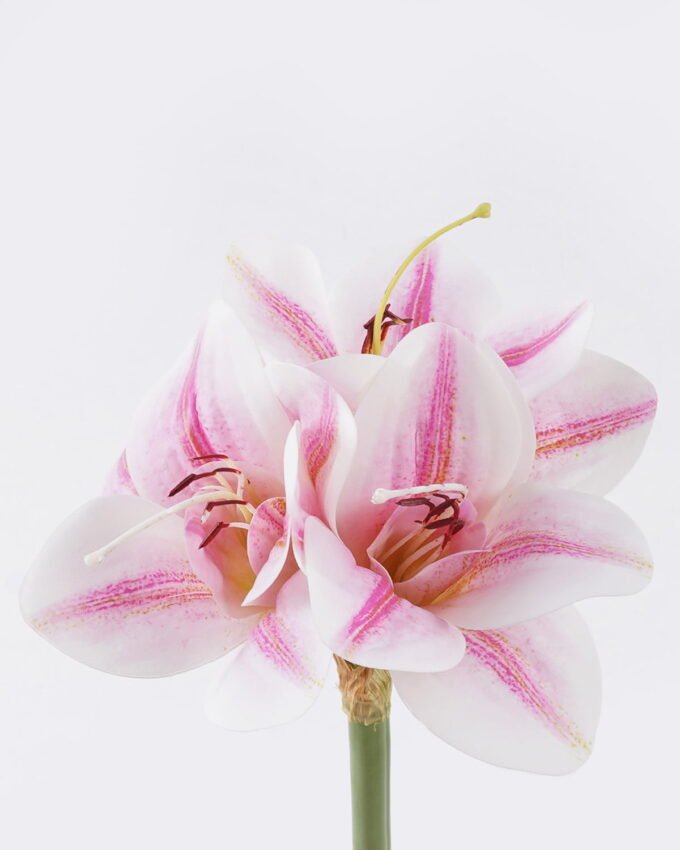 Artificial Flower 17*6*49cm Bush lily *3 single stem/moist real touch GS-35026008-P3 2026Jul 3,000+ sqm showroom with thousands of artificial flowers, plants & trees ready for global sourcing.