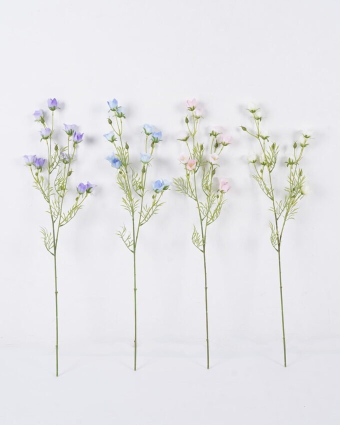 Artificial Flower 13*6*71cm Campanula *2 single stem GS-00526032 2026Jun 3,000+ sqm showroom with thousands of artificial flowers, plants & trees ready for global sourcing.