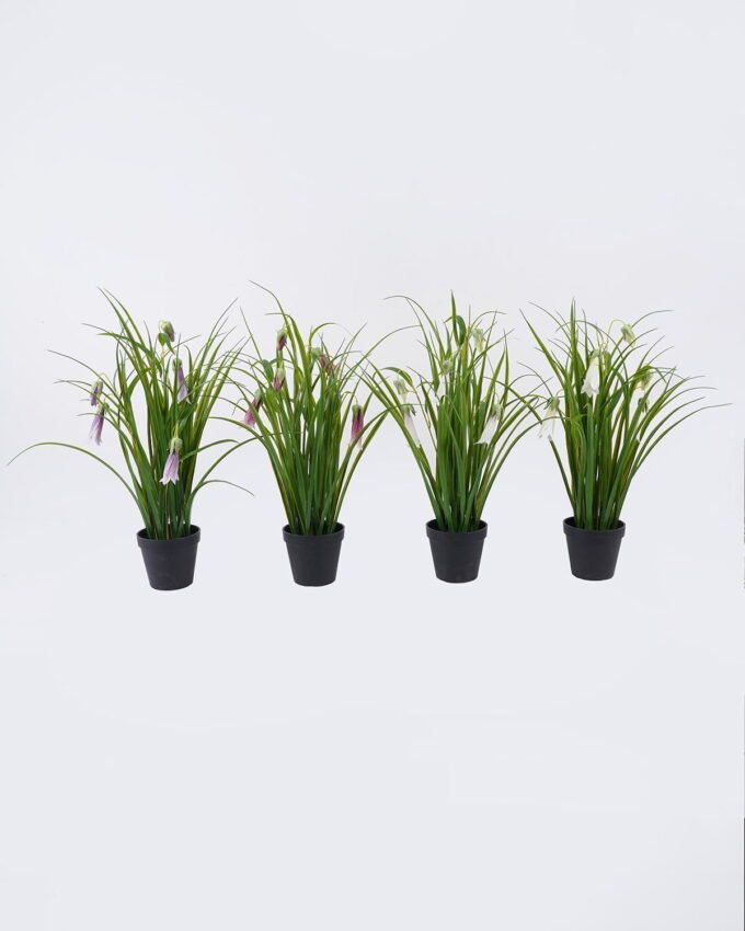 Artificial Flower 30*23*52cm Campanula   in PP pot GS-39126006 2026Jul 3,000+ sqm showroom with thousands of artificial flowers, plants & trees ready for global sourcing.