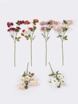 Artificial Flower 14*6*63cm Chinese rose single stem GS-35126010-P2 2026Jul 3,000+ sqm showroom with thousands of artificial flowers, plants & trees ready for global sourcing.