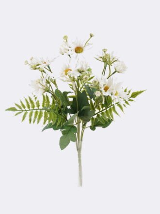 Artificial Flower 16*10*31cm Mini Chinese rose bush*7 GS-74226001-RST 2026Aug 3,000+ sqm showroom with thousands of artificial flowers, plants & trees ready for global sourcing.